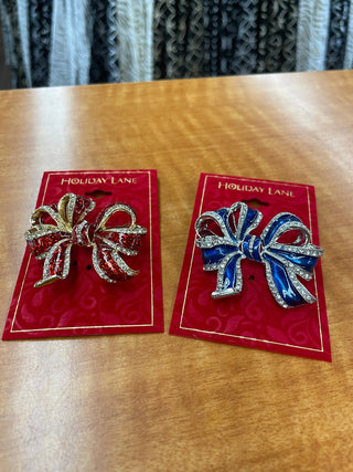 HOLIDAY RIBBON PIN Cathys Place