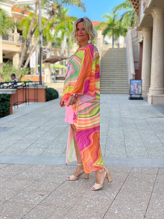 SHERBET SPLASH TUNIC