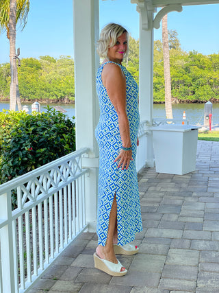 AQUA DIAMONDS KEYHOLE MAXI