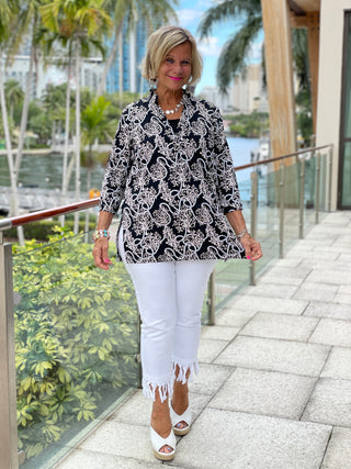 NAUTICAL  LANE TUNIC