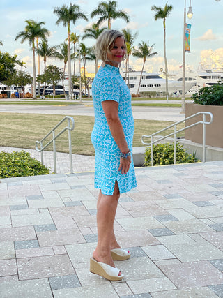 OCEAN MILE SHORT SLEEVE DRESS