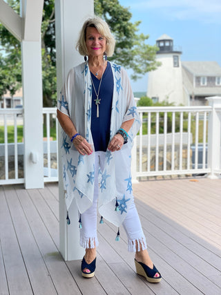 CAPE COD STARFISH KIMONO