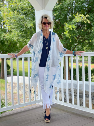 CAPE COD STARFISH KIMONO