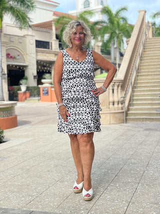 SANDBAR LAYERED RUFFLE DRESS - Cathys Place
