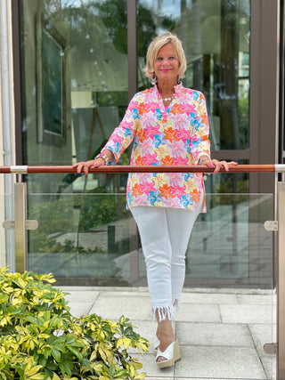 PALM BEACH GARDEN TUNIC - Cathys Place