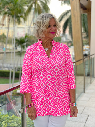 PINK DIAMONDS TUNIC