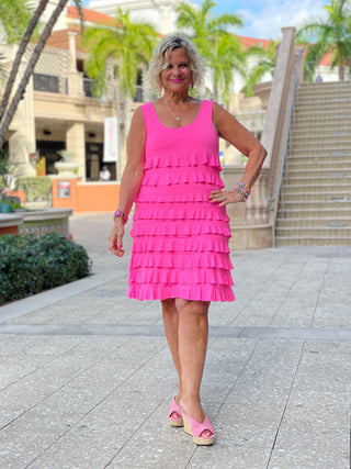 HOT PINK CHA CHA DRESS