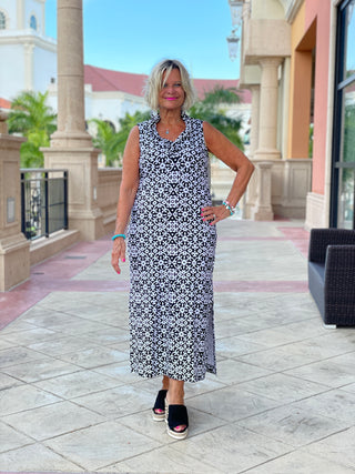 NAPLES DAY RUFFLE MAXI