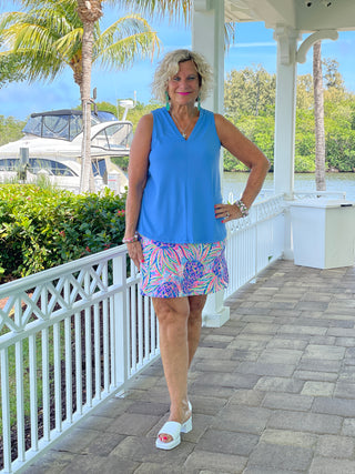 PINK PINEAPPLE SKORT