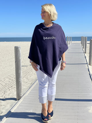 BOARDWALK BEACH PONCHO - Cathys Place