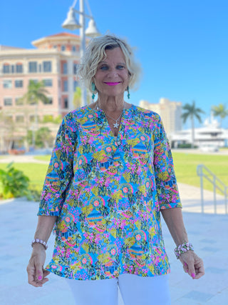 ISLAND GETAWAY TUNIC - Cathys Place