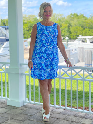 AQUA LANE SHIFT DRESS