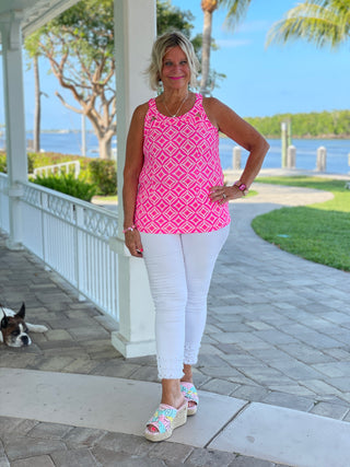 PINK DIAMONDS HALTER TOP