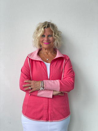 NAUTICAL DAY CORAL JACKET - Cathys Place