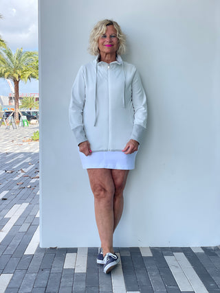 NAUTICAL DAY WHITE JACKET - Cathys Place