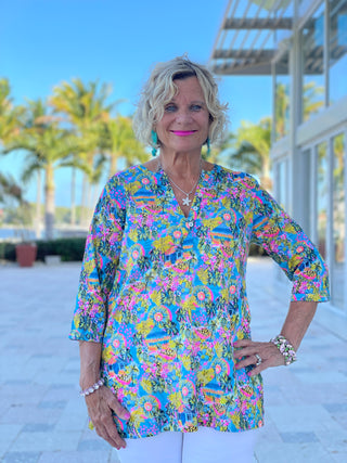 ISLAND GETAWAY TUNIC - Cathys Place