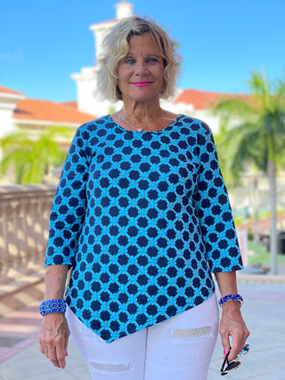 SEASIDE ASYMMETRIC TOP - Cathys Place