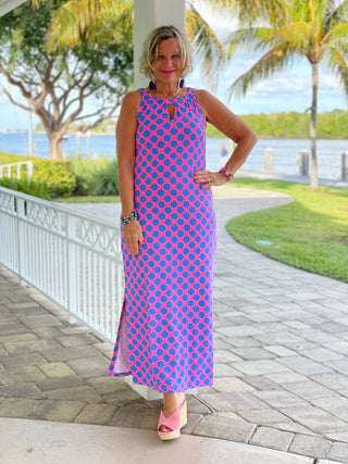 PINK SPADE KEYHOLE MAXI