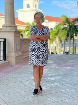 NAPLES DAY ELBOW DRESS