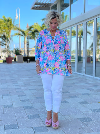 SIESTA BEACH TUNIC - Cathys Place