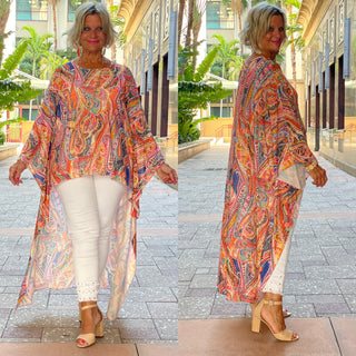 PAISLEY SPALSH TUNIC