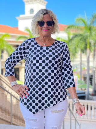 TINSLEY ASYMMETRIC TOP - Cathys Place
