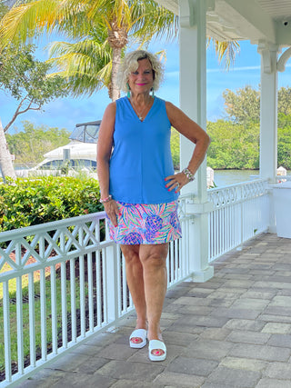 PINK PINEAPPLE SKORT