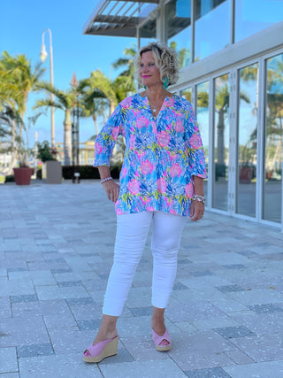 SIESTA BEACH TUNIC - Cathys Place