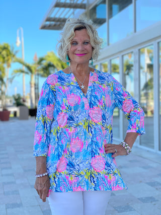 SIESTA BEACH TUNIC - Cathys Place