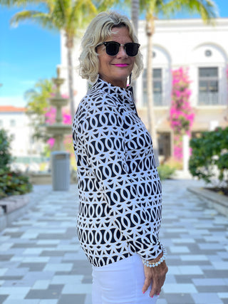 SANDBAR ZIPPER TOP