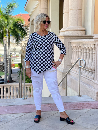TINSLEY ASYMMETRIC TOP - Cathys Place